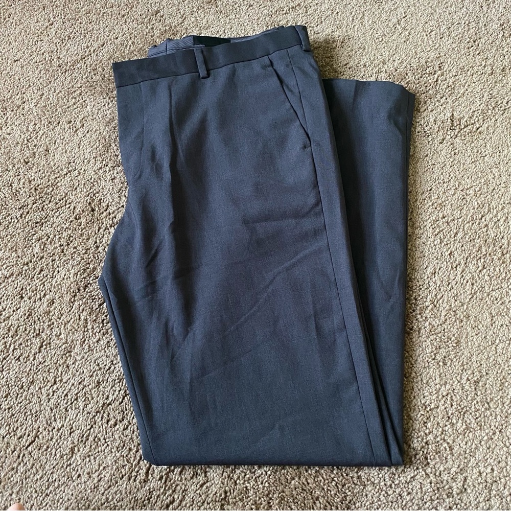 H&M Dark Grey Slim Fit Dress Pants